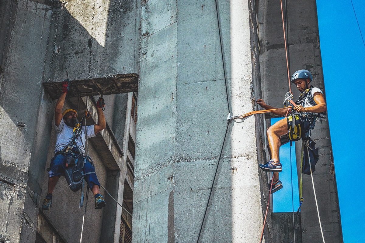 Industrijski alpinizam  i  radovi na visini